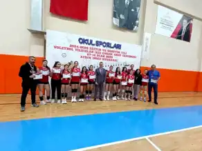 Aydın'da Voleybol Yıldızlar Yarışması Sonuçlandı!