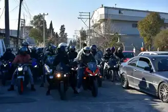 İzmir Park Pisti İçin Motosikletlilerden Eylem!