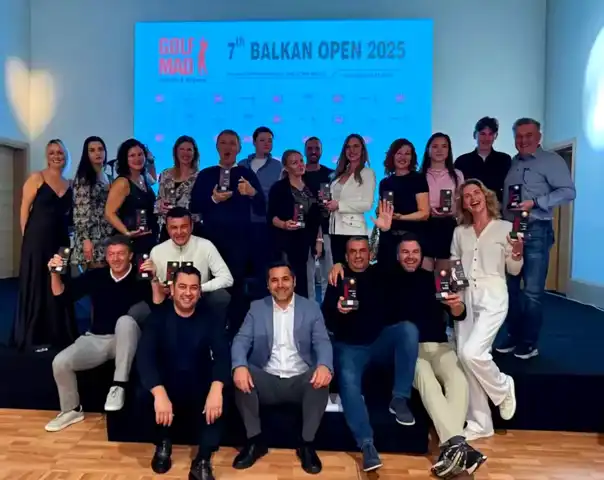 7. Balkan Açık Golf Şampiyonası Antalya'da Son Buldu
