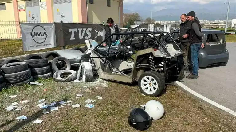 Nazilli'de Rallici Kazada Ağır Yaralandı