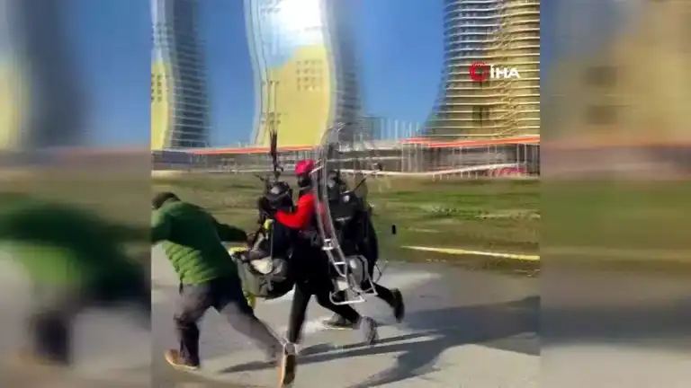 Yarasa Adam İstanbul'da Nefes Kesici Atlayış Yaptı!
